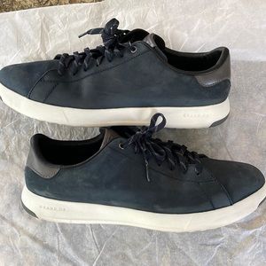 Cole Haan Grandpro navy blue shoes